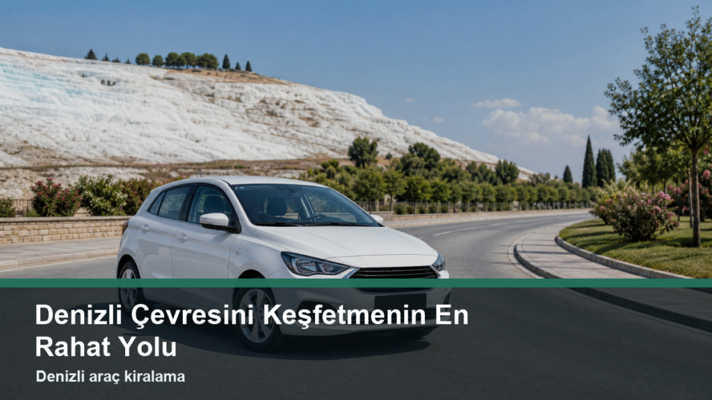 Denizli Çevresini Keşfetmenin En Rahat Yolu